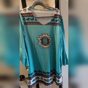 Women's southwestern dress